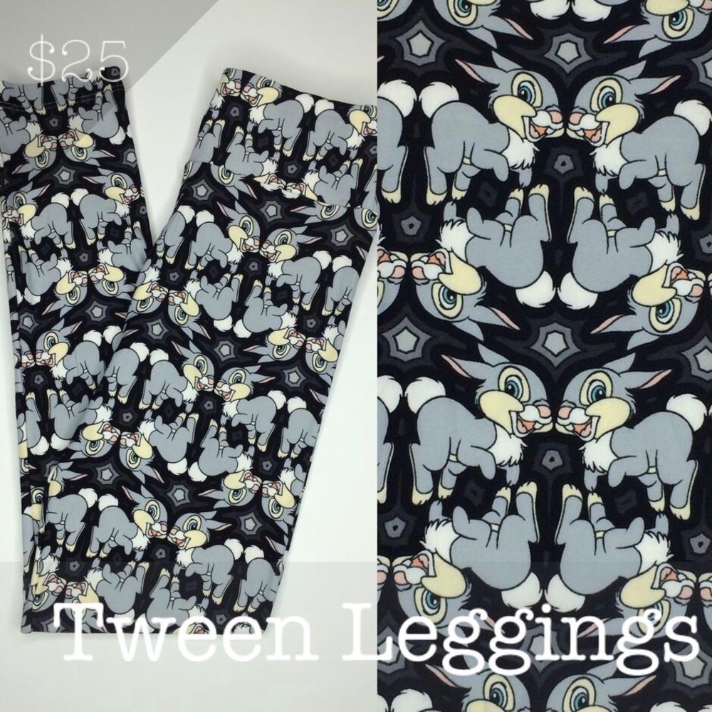 NWT Disney Thumper Leggings LuLaRoe Tween